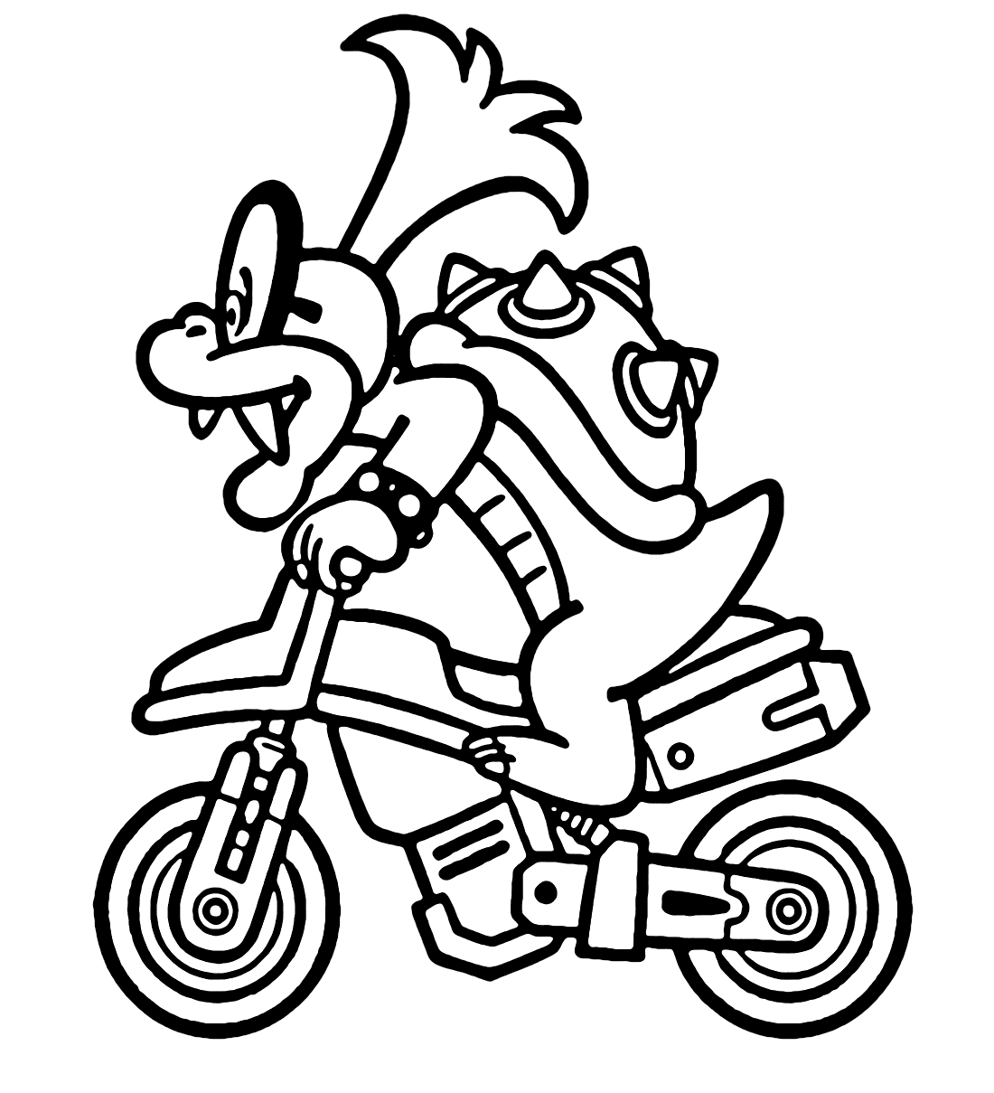 ζωγραφική Αποτύπωμα Μάριο Καρτ