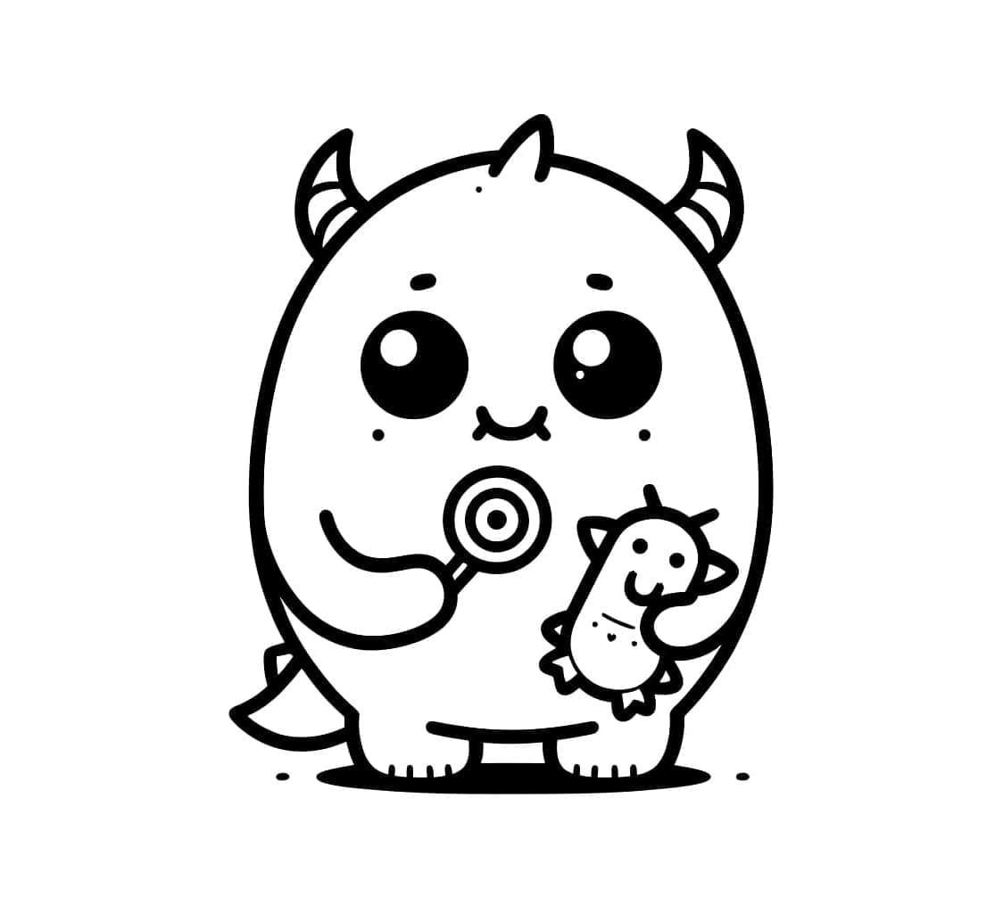 ζωγραφική Αξιολάτρευτα τέρατα