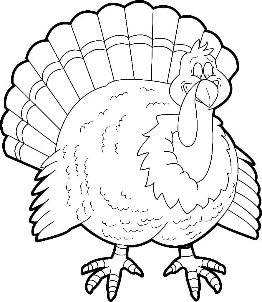 ζωγραφική Χοντρή γαλοπούλα