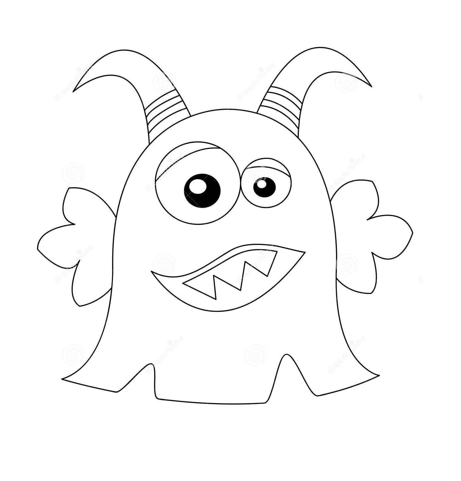 ζωγραφική Δωρεάν χαριτωμένα τέρατα