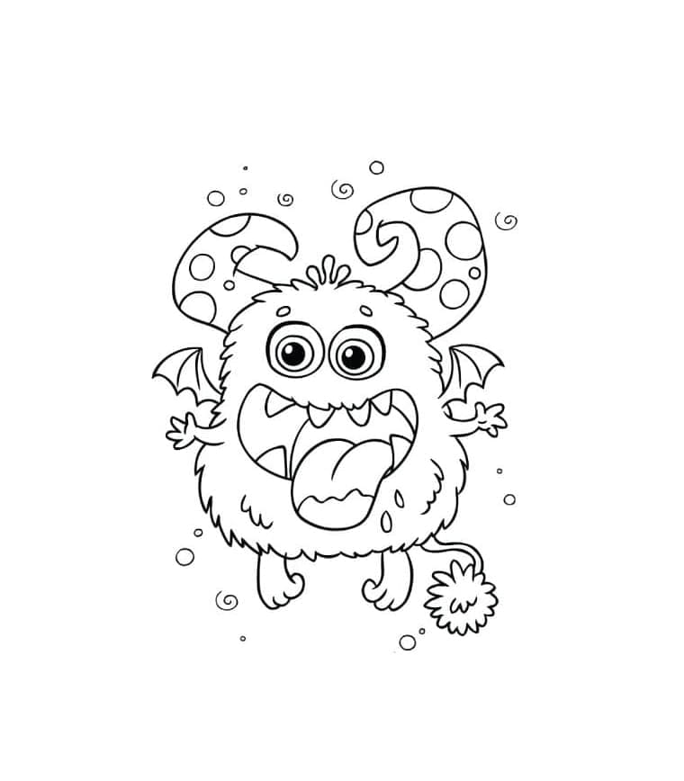 ζωγραφική Δωρεάν εκτυπώσιμα τέρατα