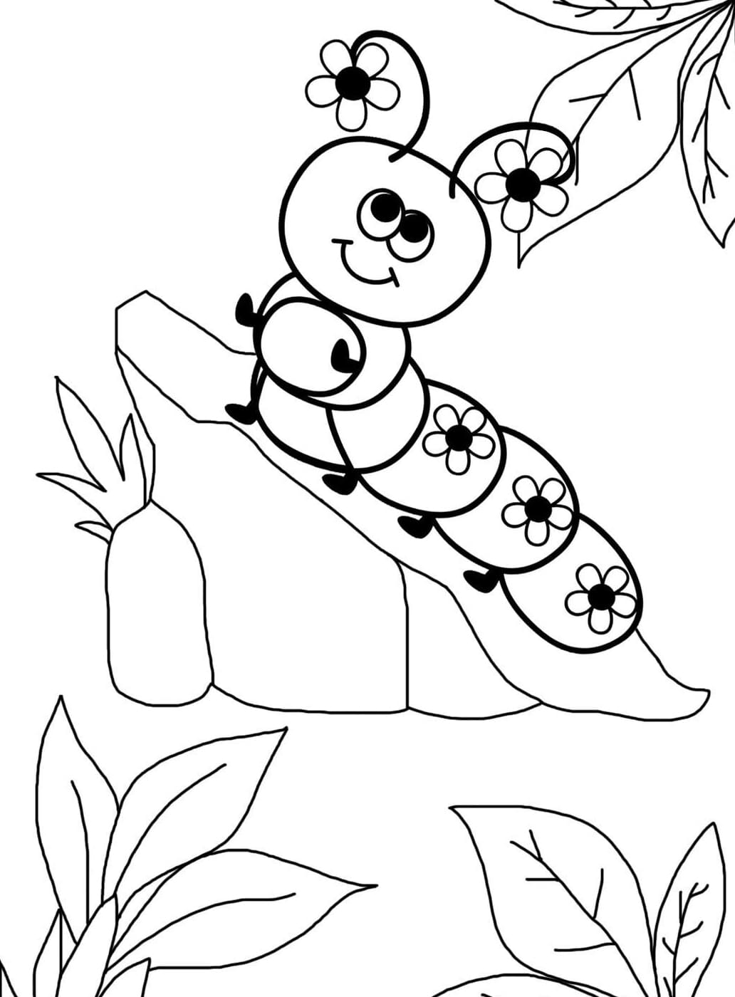 ζωγραφική Δωρεάν κάμπια