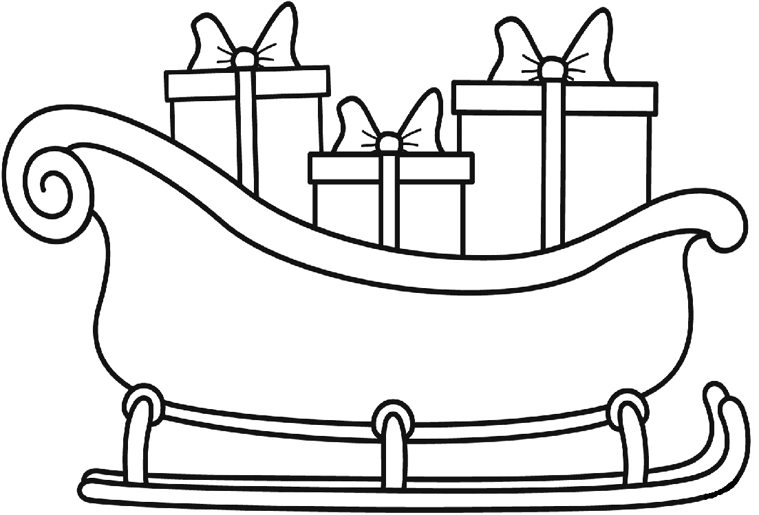 ζωγραφική Εύκολο έλκηθρο