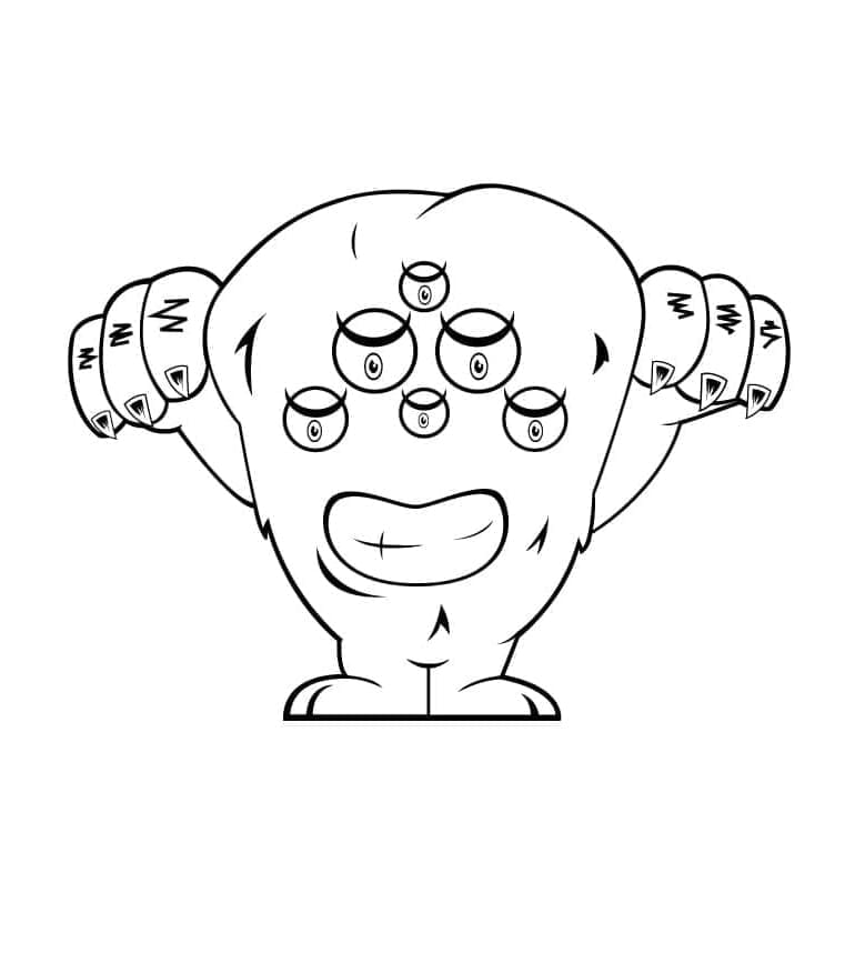 ζωγραφική Εικόνα τέρατα