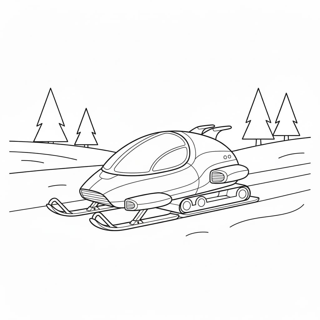 ζωγραφική Έλκηθρο για παιδιά