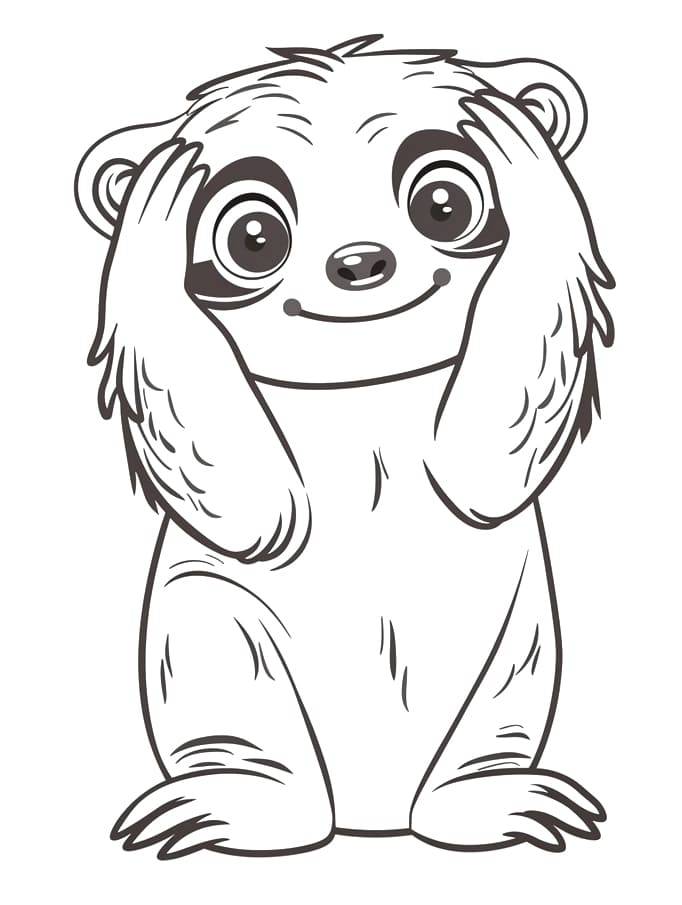 ζωγραφική Φυλλοφάγα χαριτωμένο