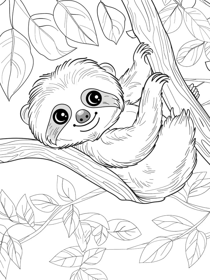 ζωγραφική Φυλλοφάγα μωρό