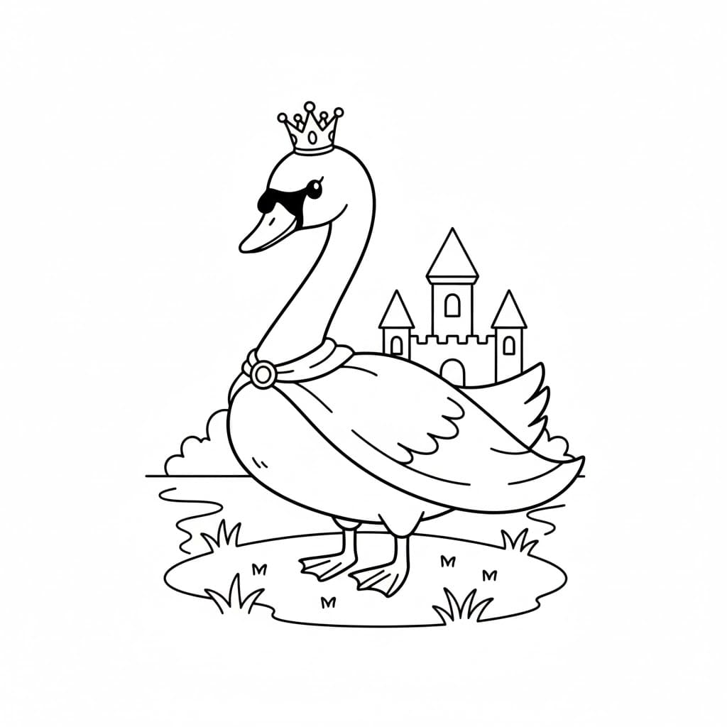 ζωγραφική Κάστρο του Κύκνου