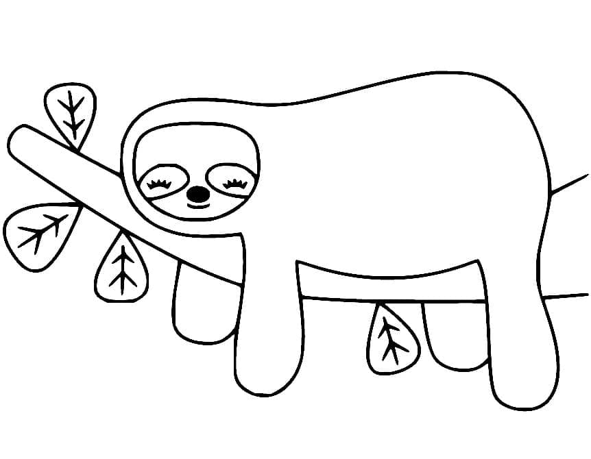 ζωγραφική Κοιμώμενη Φυλλοφάγα