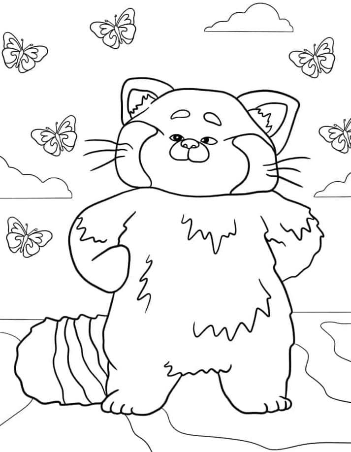 ζωγραφική Κόκκινο Πάντα από την ταινία Γίνομαι Κόκκινος ζωγραφική Κόκκινο Πάντα από την ταινία Γίνομαι Κόκκινος