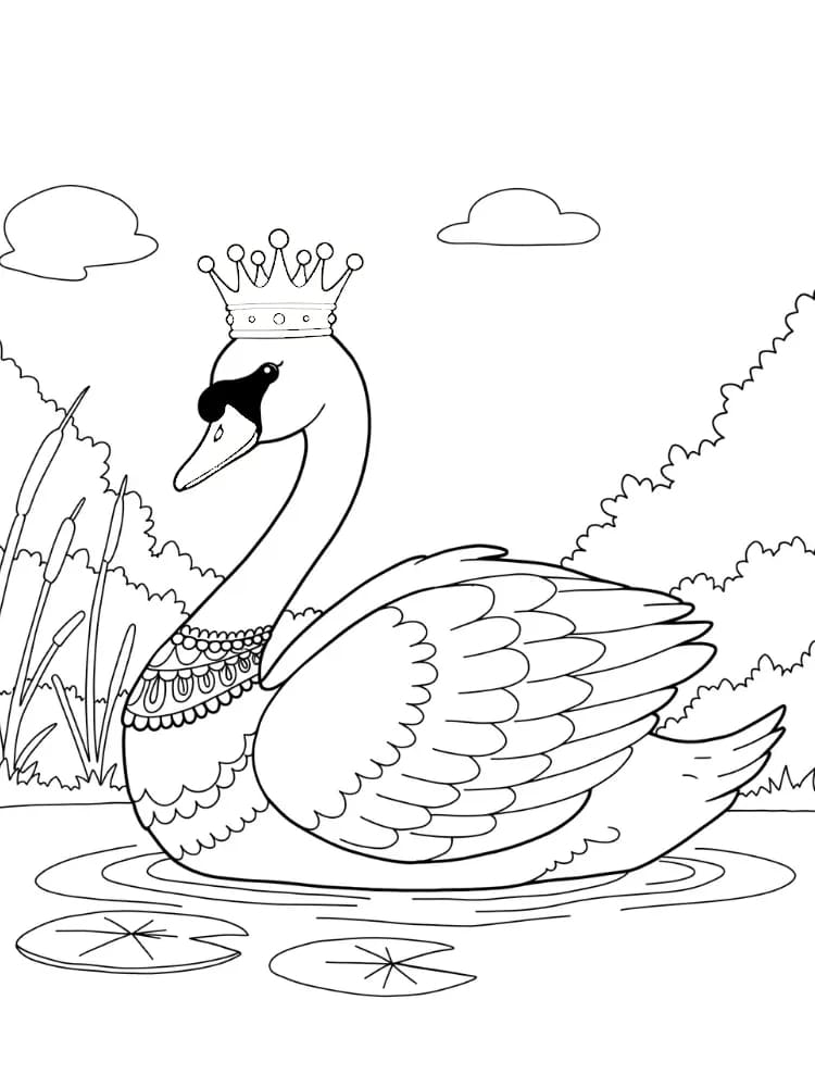 ζωγραφική Κούκνος κουλ