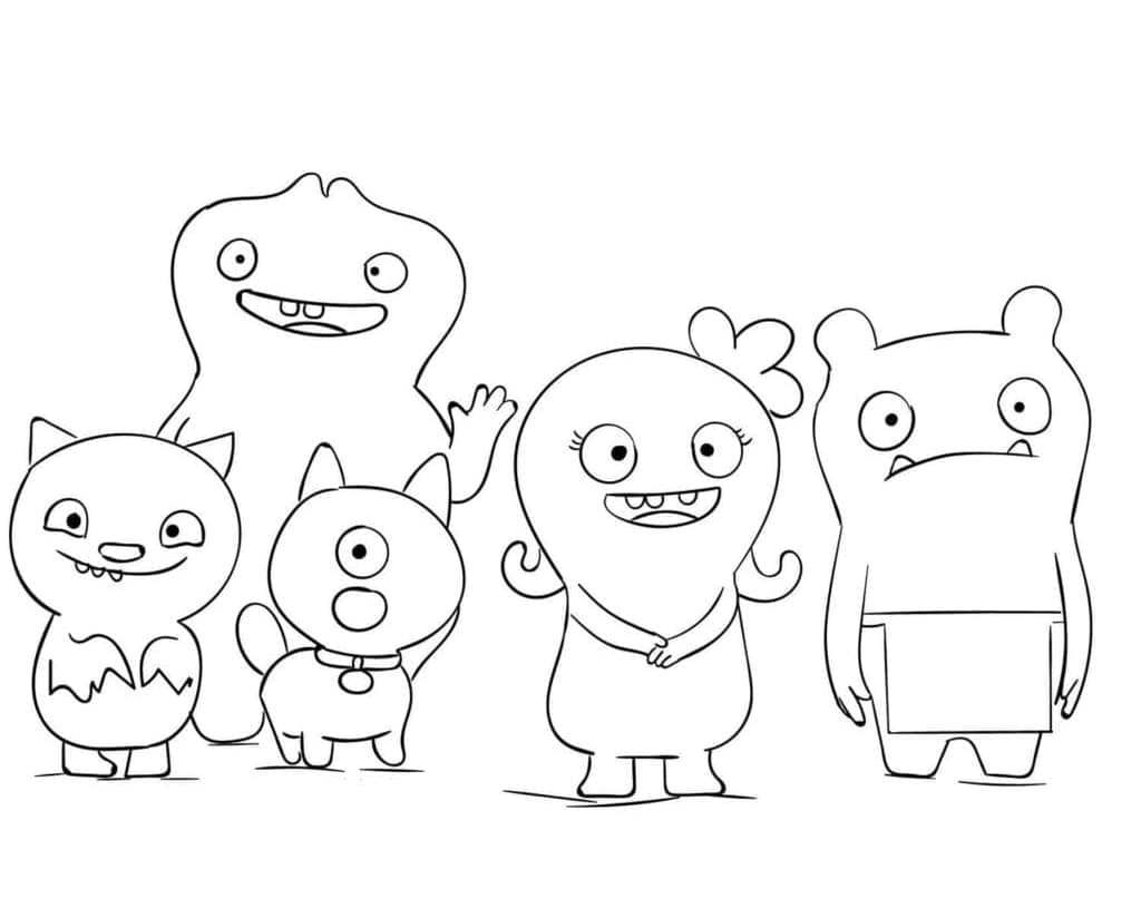 ζωγραφική Μικρά τέρατα