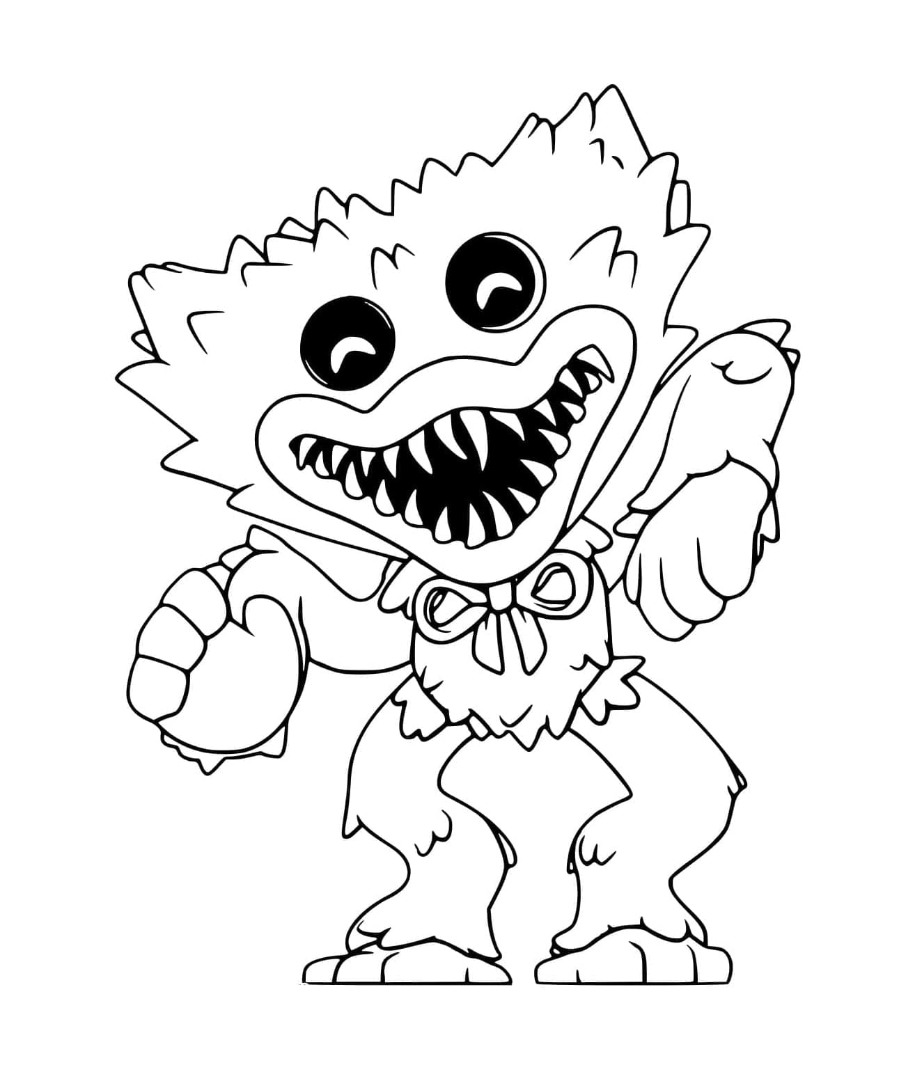 ζωγραφική Μικρά Τερατάκια Χάγκι Γουγκί