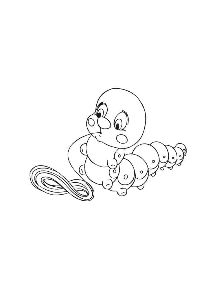 ζωγραφική Μωρό κάμπια