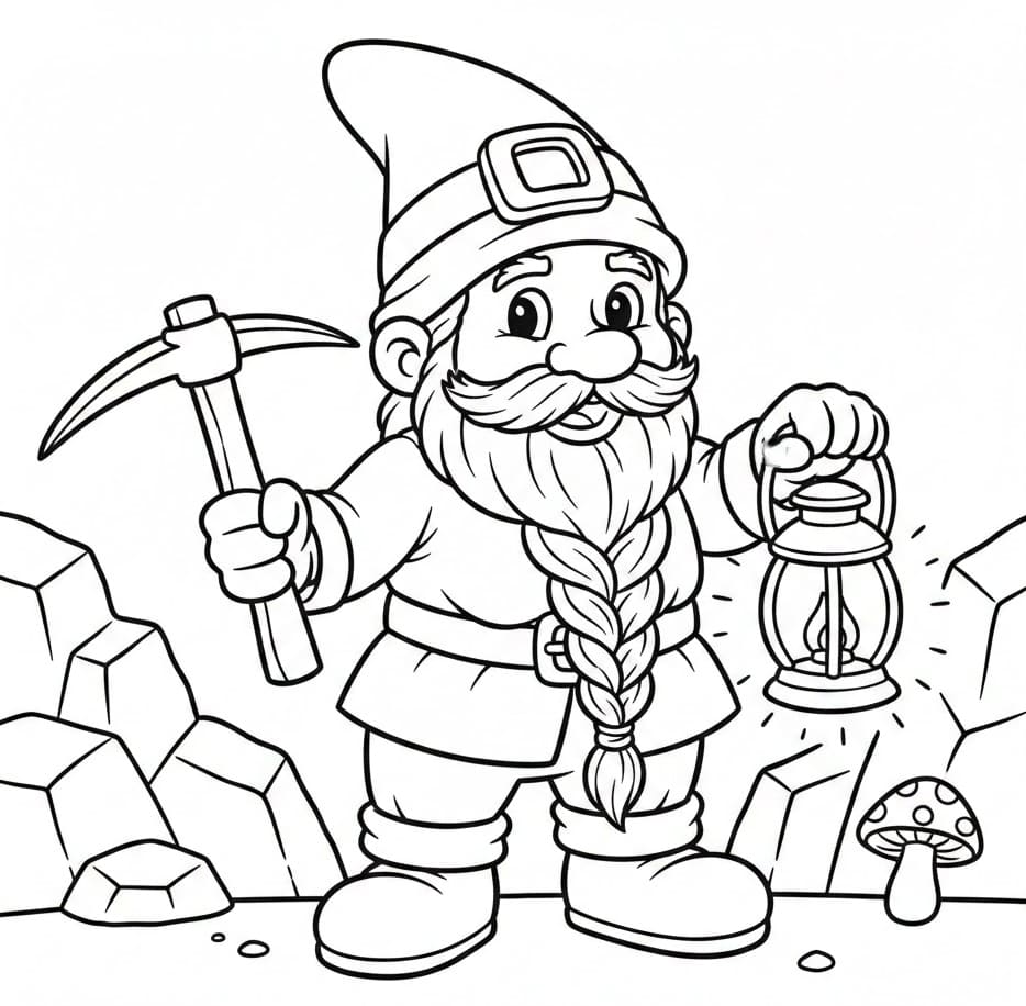 ζωγραφική Νάνος εκτύπωσης