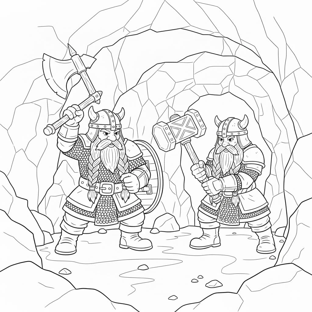 ζωγραφική Νάνος για παιδιά δωρεάν