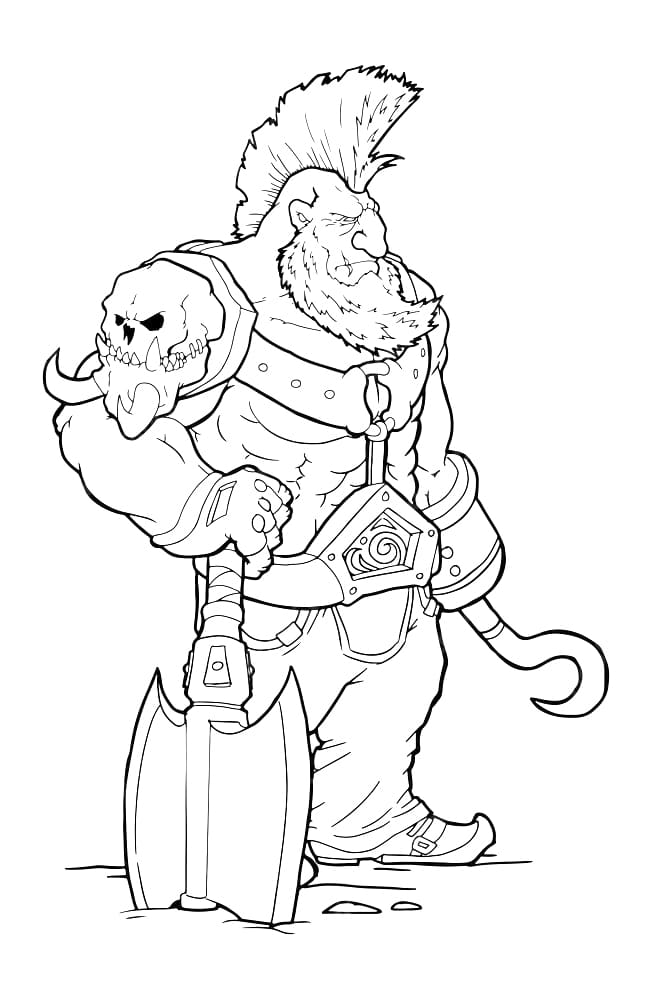 ζωγραφική Νάνος γίγαντας