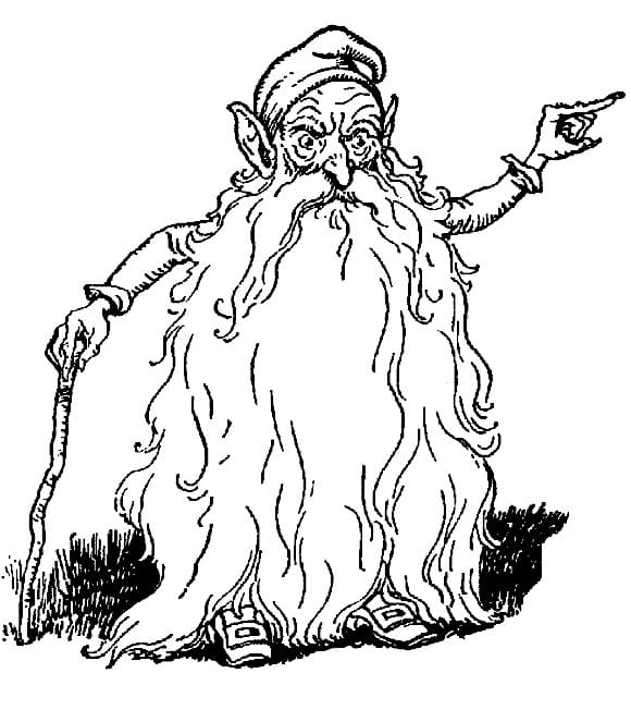 ζωγραφική Νάνος καπετάνιος