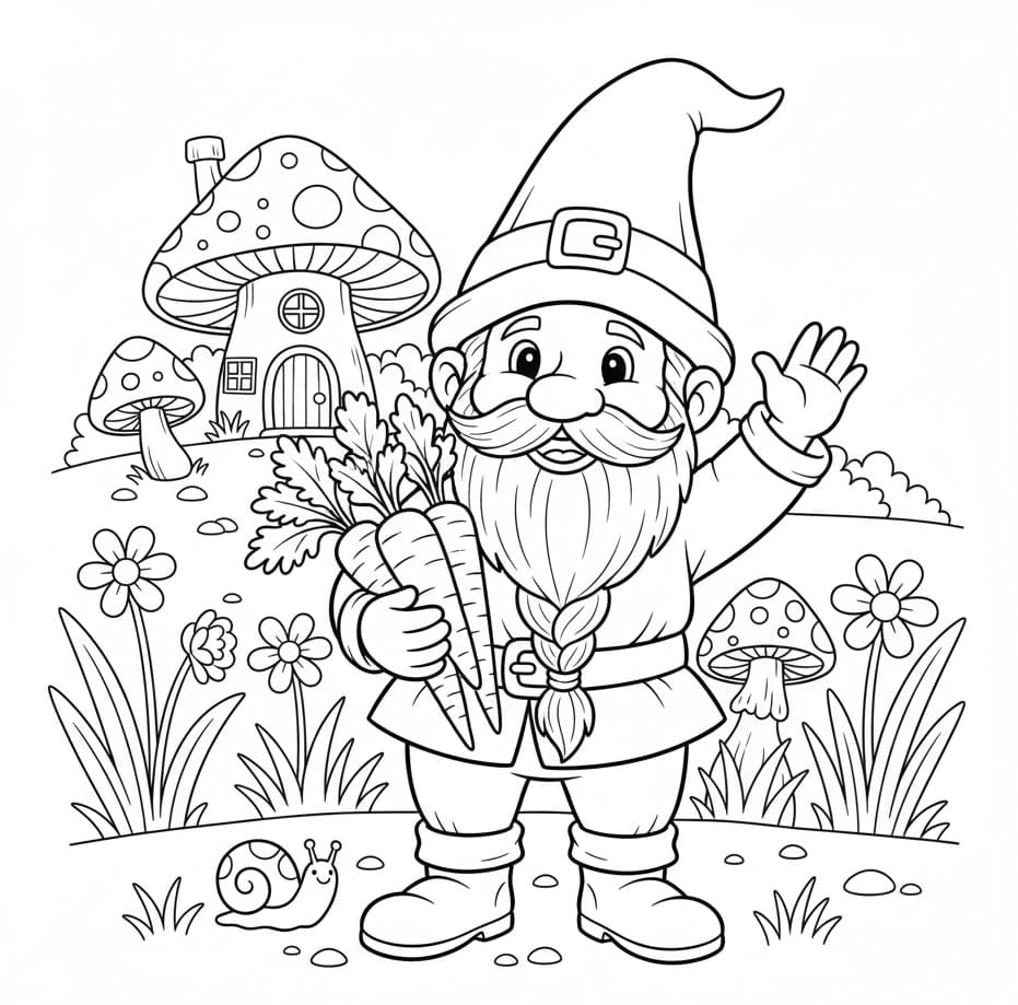 ζωγραφική Νάνος πες γεια