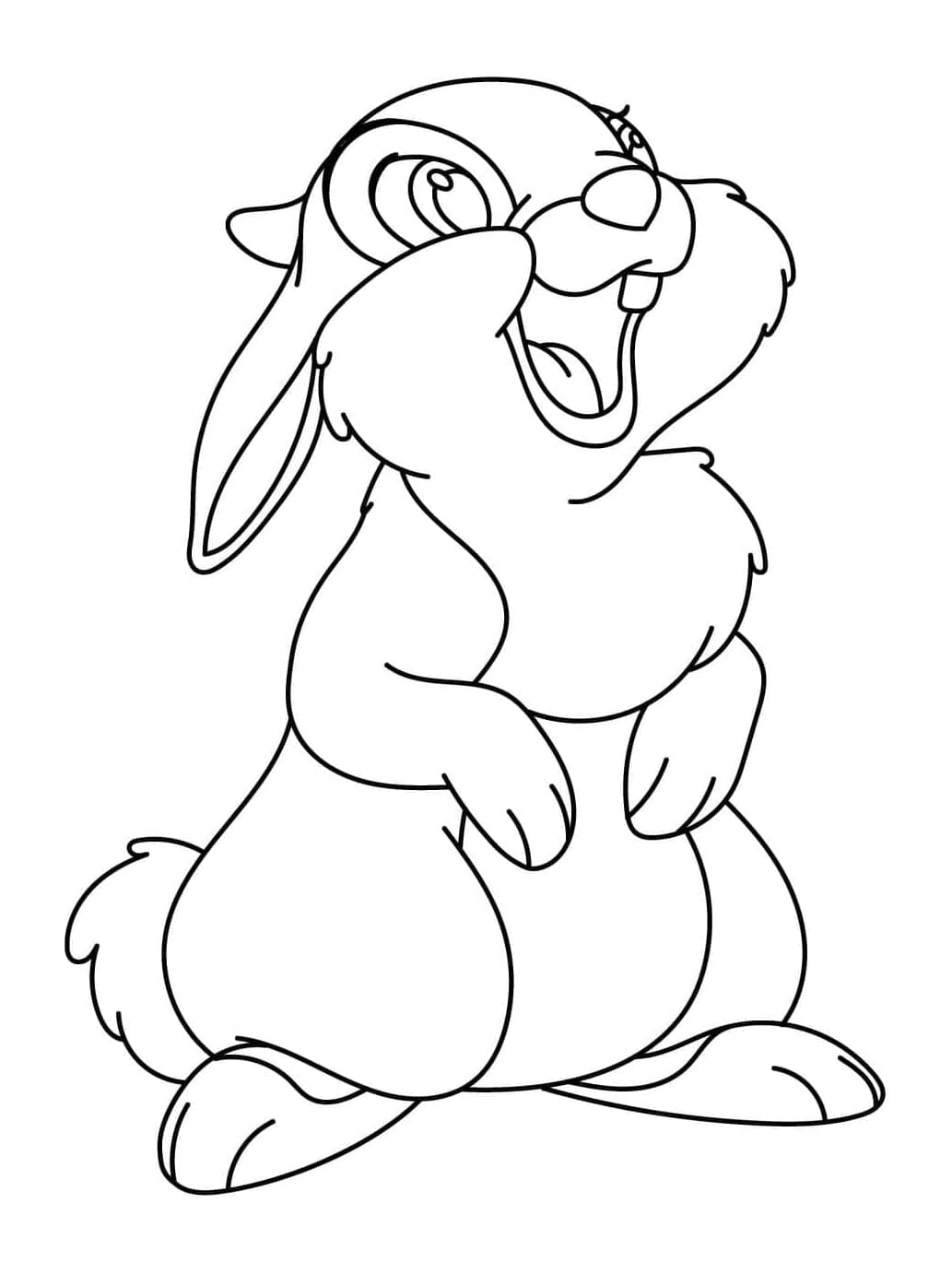 ζωγραφική Ο χαριτωμένος θάμπερ