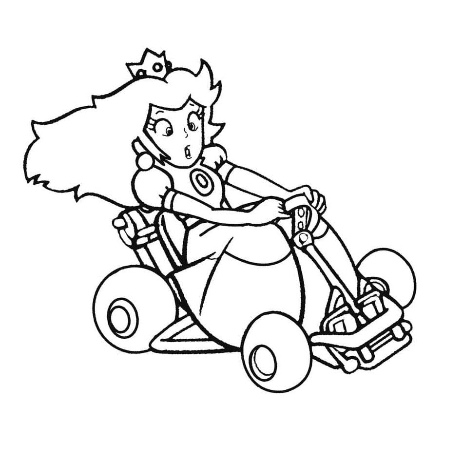 ζωγραφική Παραλία Πριγκίπισσας Μάριο Καρτ