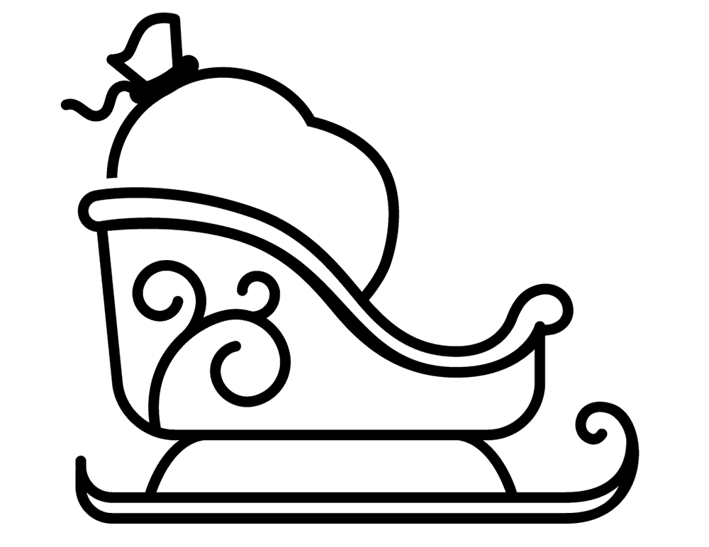 ζωγραφική Πολύ απλό έλκηθρο