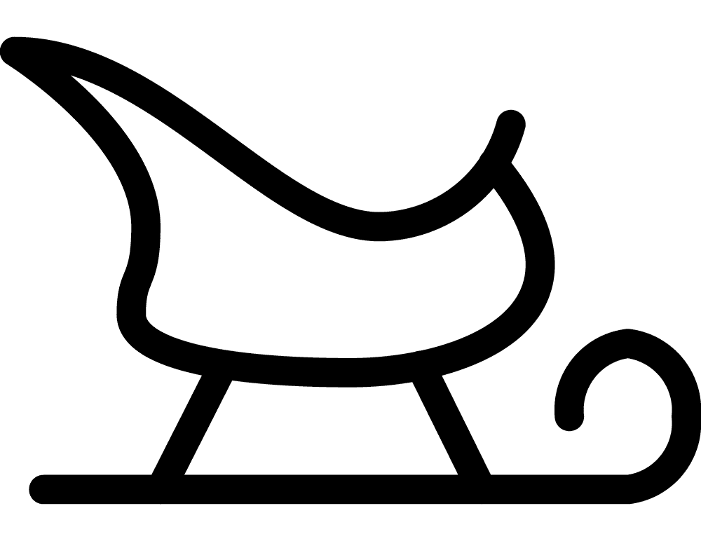 ζωγραφική Πολύ εύκολο έλκηθρο