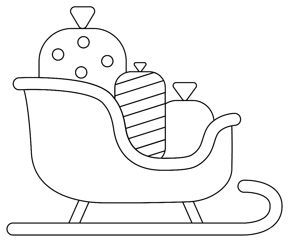 ζωγραφική Πολύ φυσιολογικό έλκηθρο