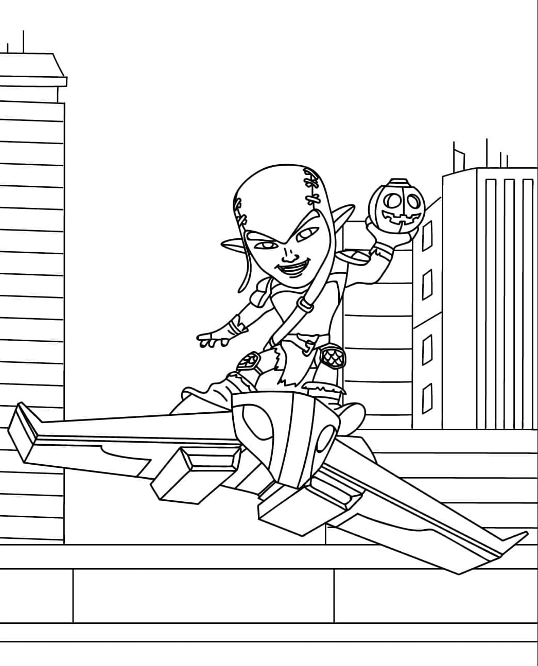 ζωγραφική Πράσινο Γκόμπλιν από το Spidey