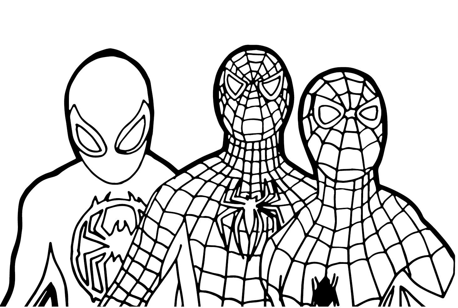 ζωγραφική Spidey Ανθρωπος