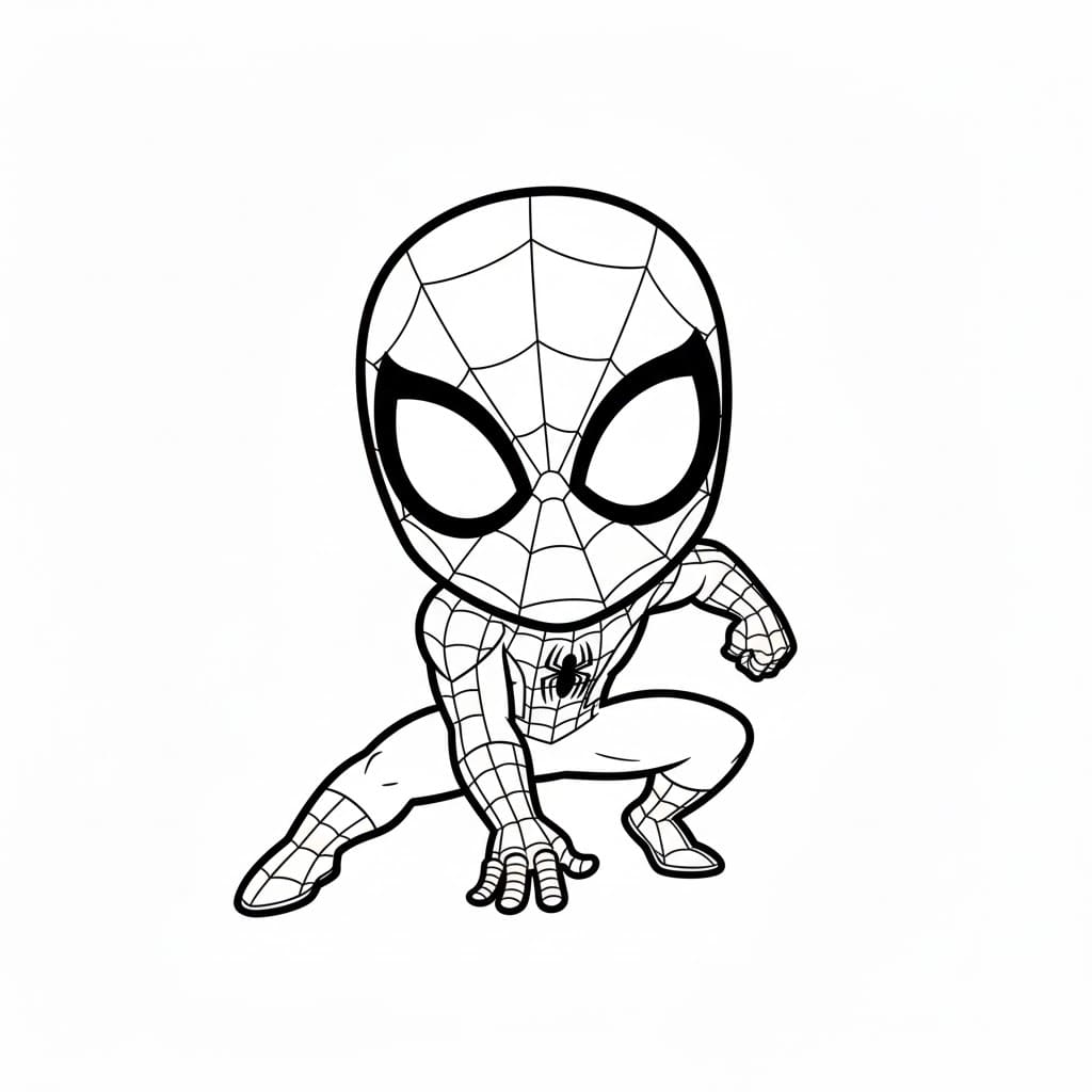 ζωγραφική Spidey δροσερός