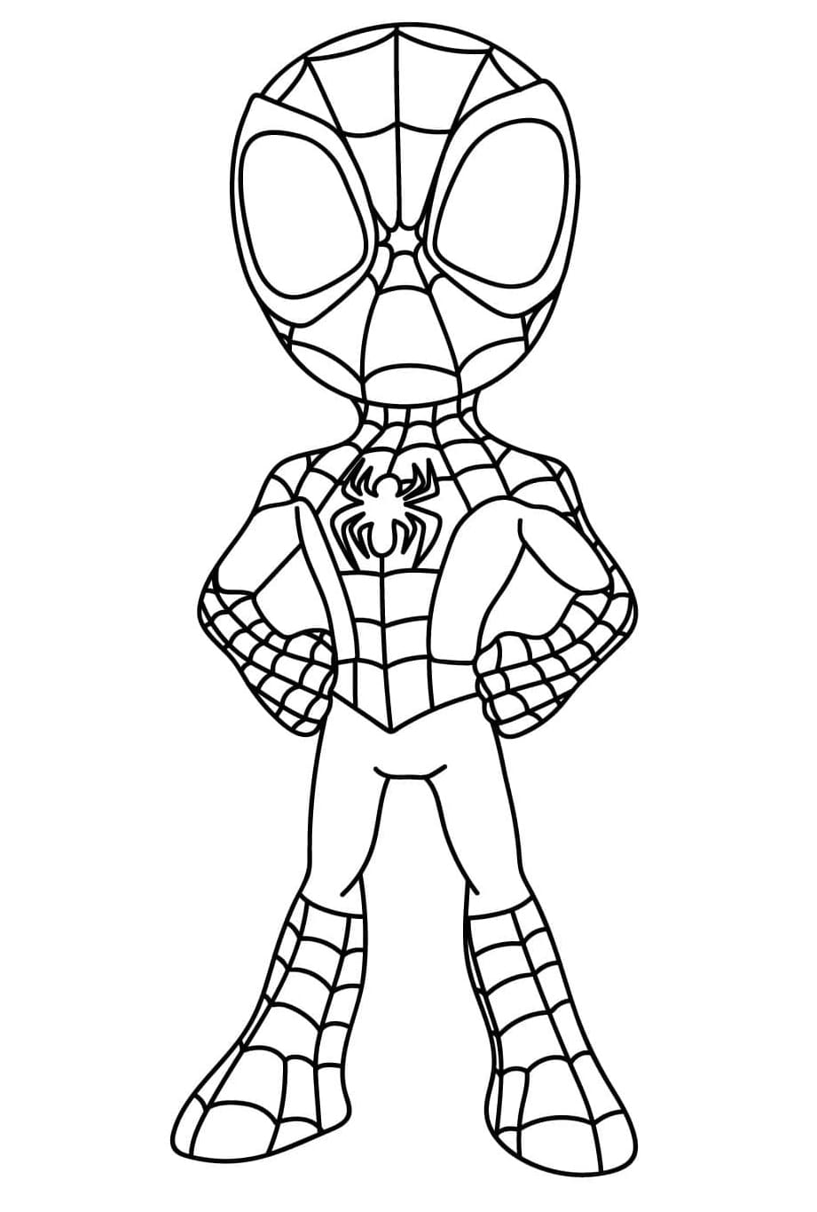 ζωγραφική Spidey θέση