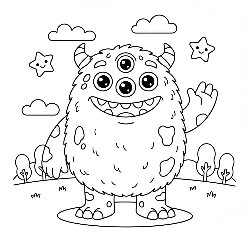 ζωγραφική Τέρατα δωρεάν