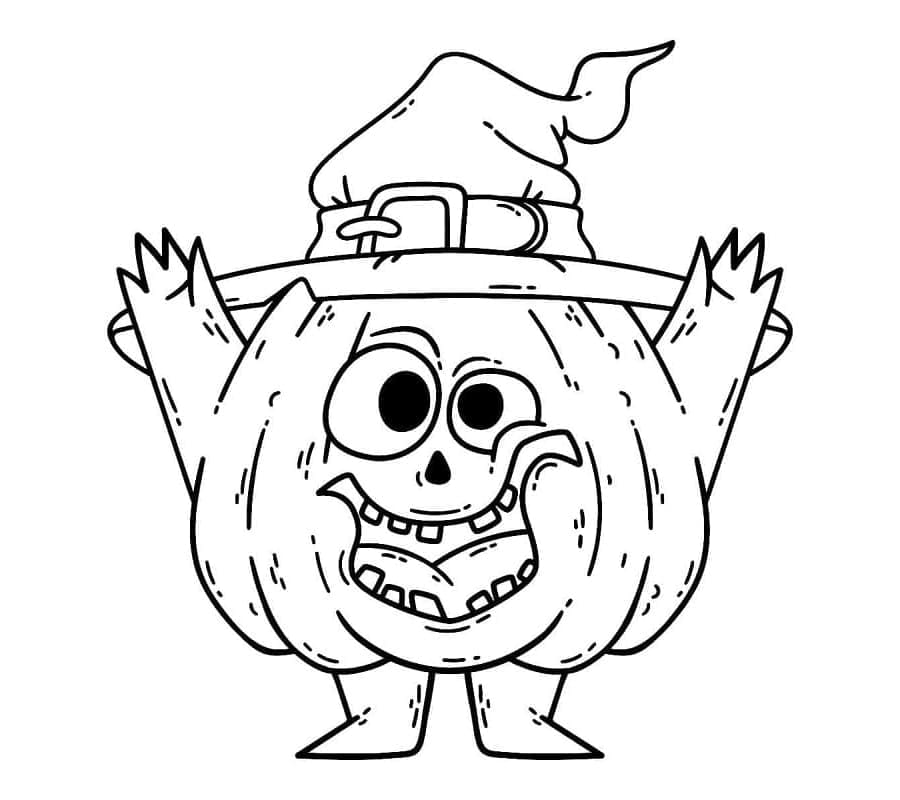 ζωγραφική Τέρατα κολοκύθας του Χάλογουιν