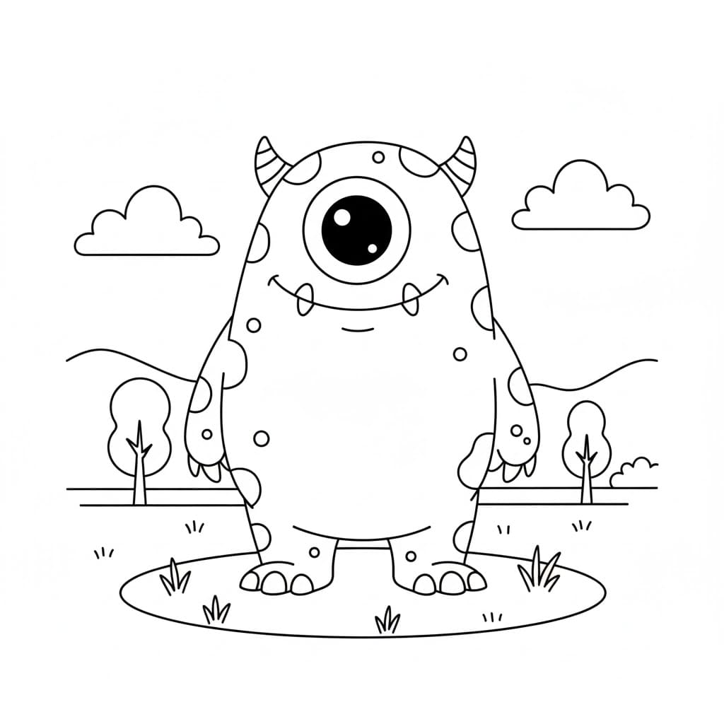 ζωγραφική Θυμωμένα τέρατα