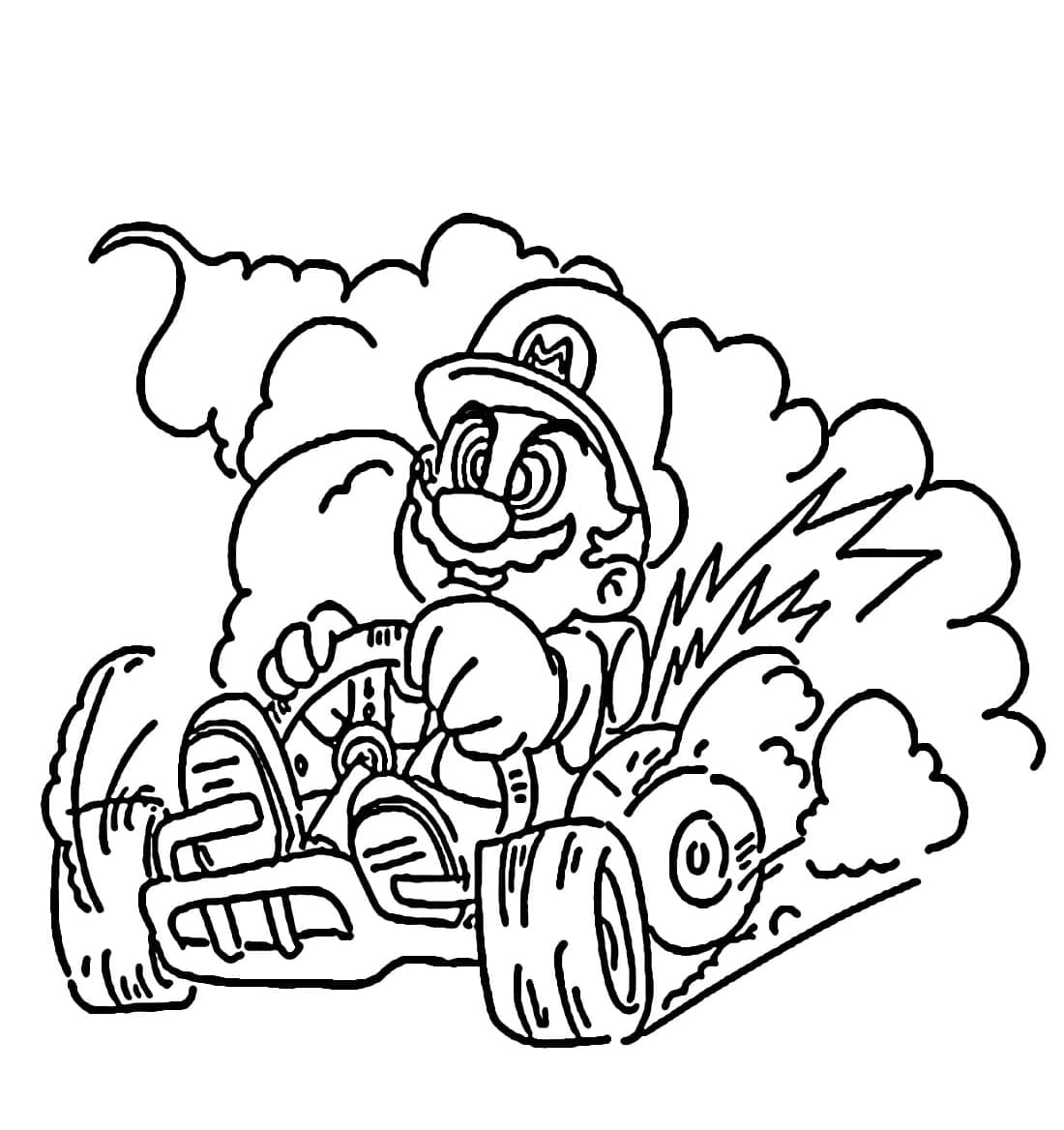 ζωγραφική Μάριο Καρτ