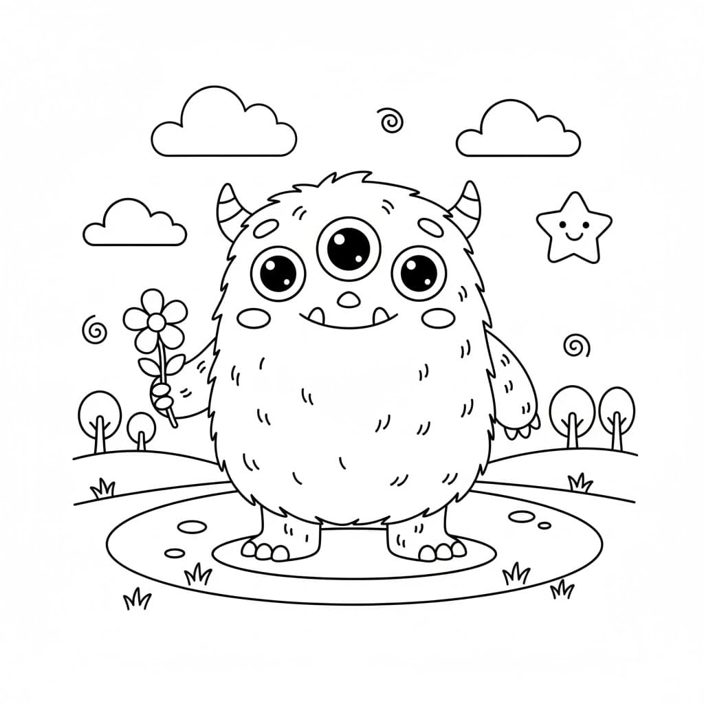 ζωγραφική Τρελά τέρατα