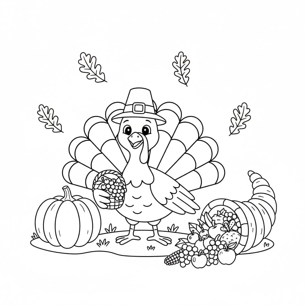 ζωγραφική Τύπωμα γαλοπούλας