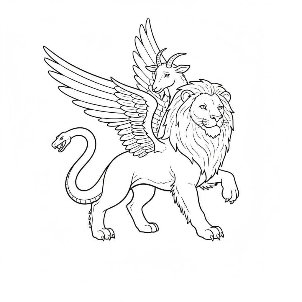 ζωγραφική Χίμαιρα κανονική