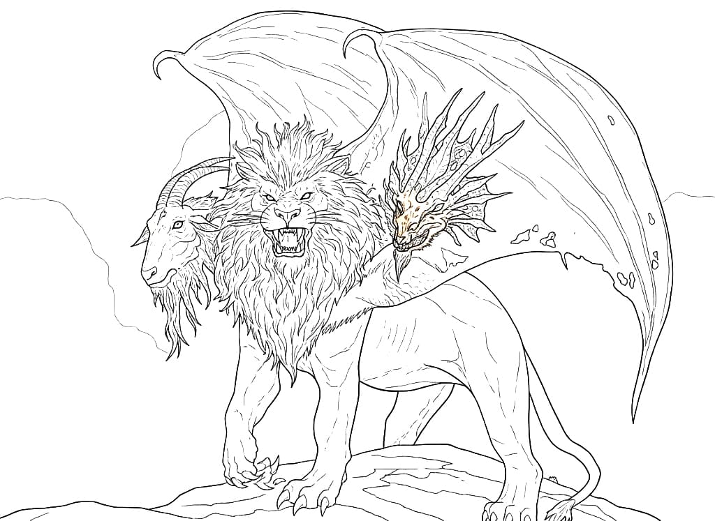 ζωγραφική Χίμαιρα καταπληκτική