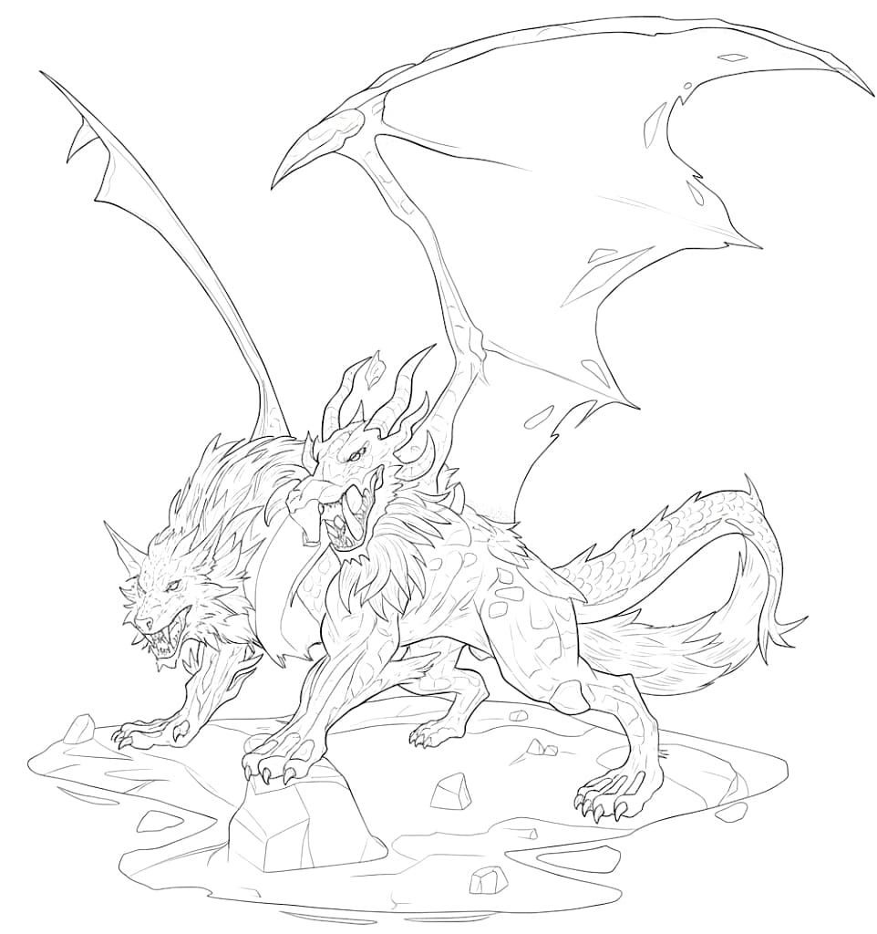 ζωγραφική Χίμαιρα κουλ