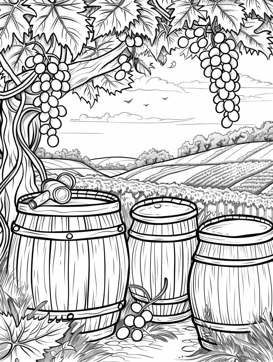 ζωγραφική Χωρίς σταφύλια