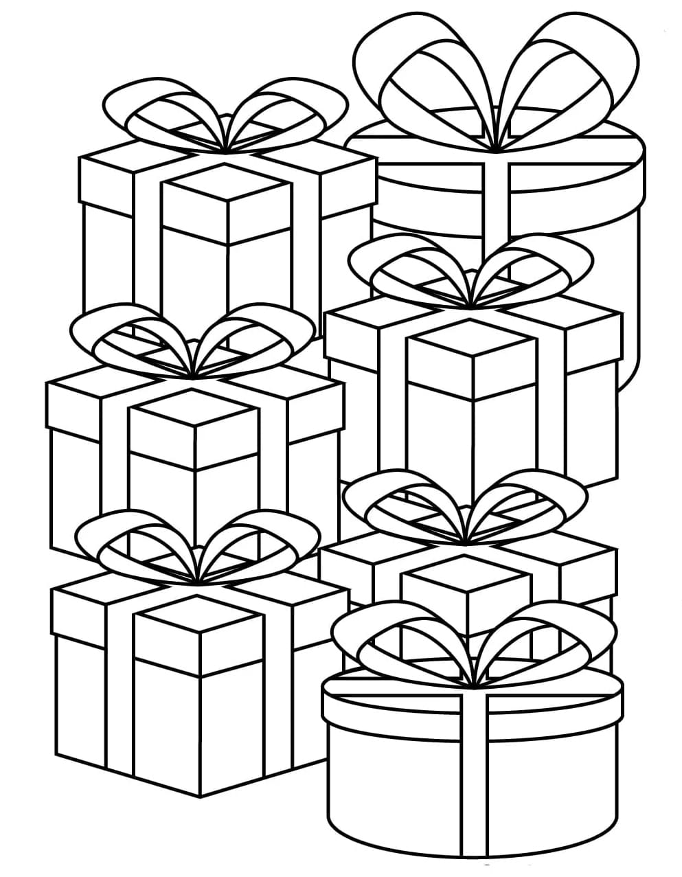 ζωγραφική Χριστουγεννιάτικα δώρα για παιδιά