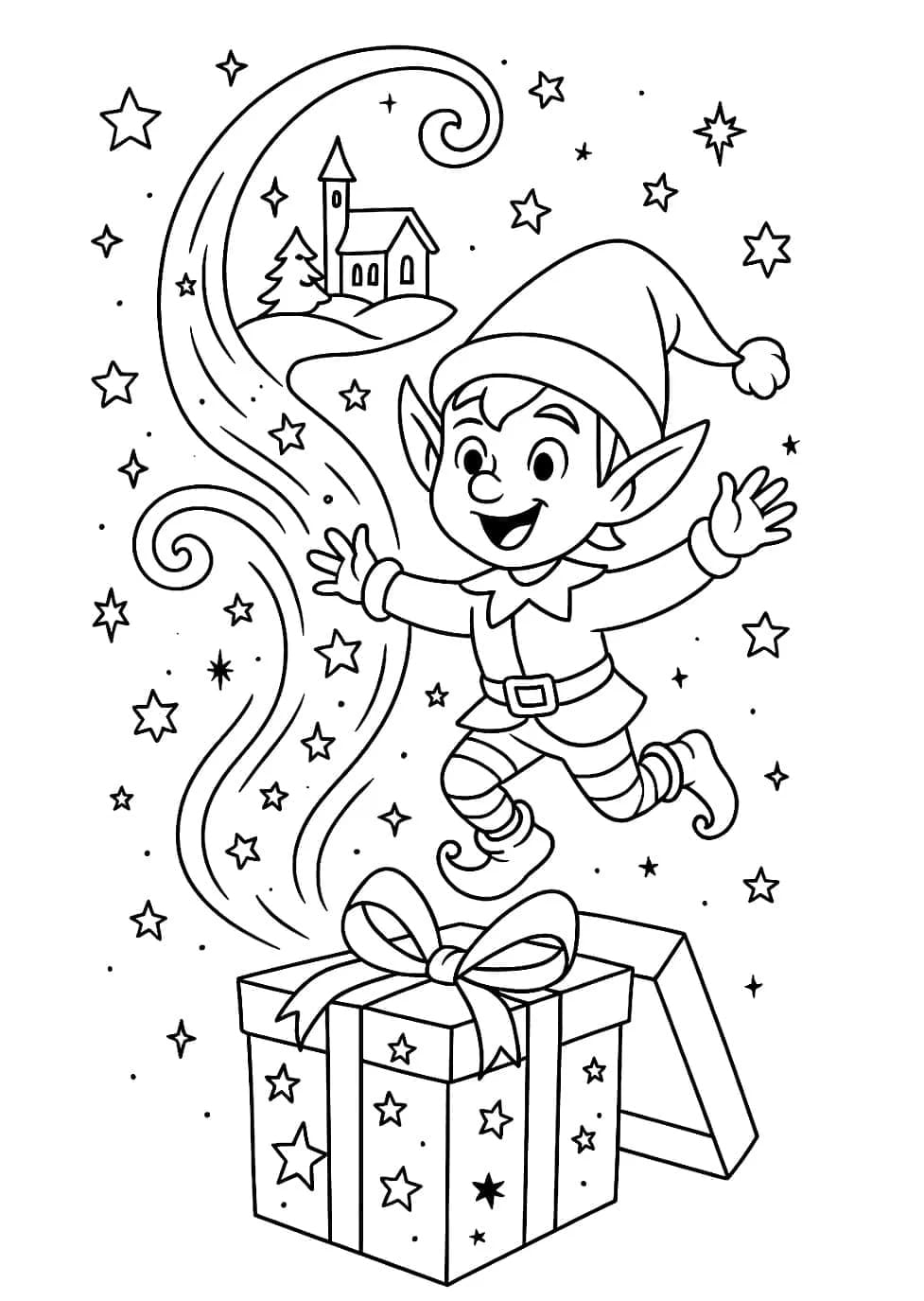 ζωγραφική Δωρεάν κινούμενα σχέδια για χριστουγεννιάτικα δώρα