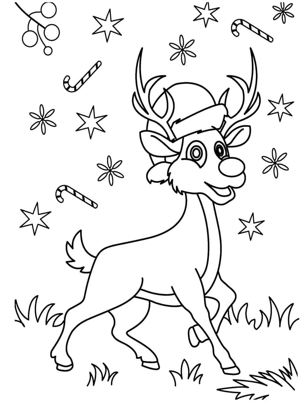 ζωγραφική Δωρεάν Ρούντολφ