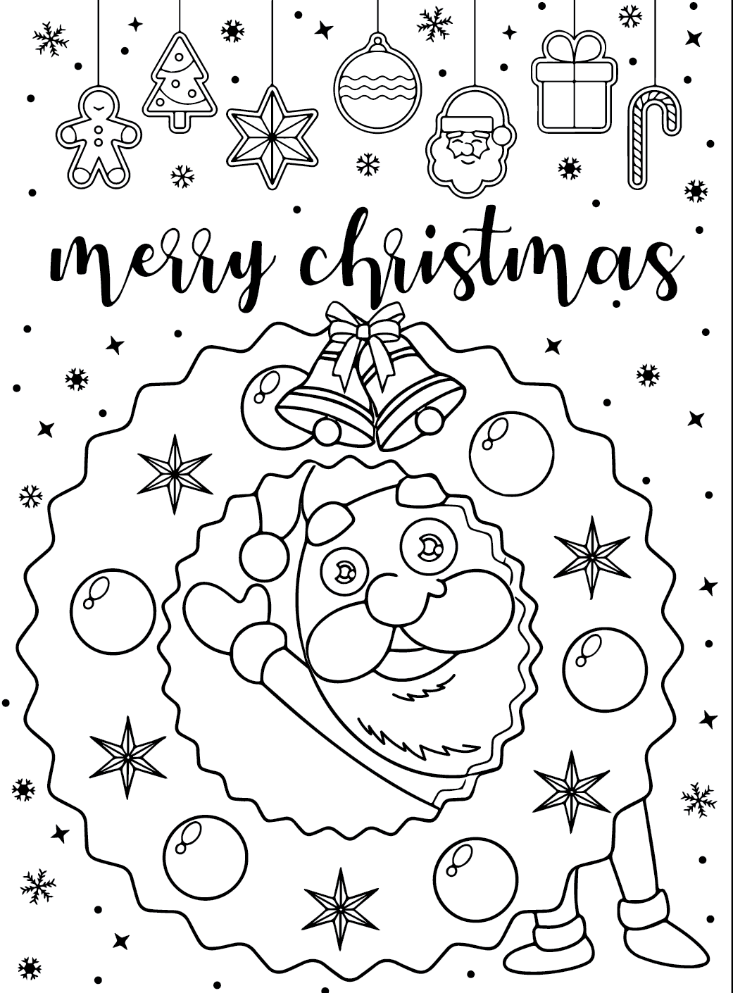 ζωγραφική Εικόνες από χριστουγεννιάτικο στεφάνι