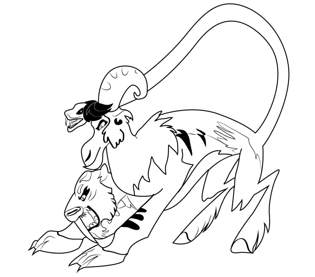 ζωγραφική Φιλικό προς τη Χίμαιρα