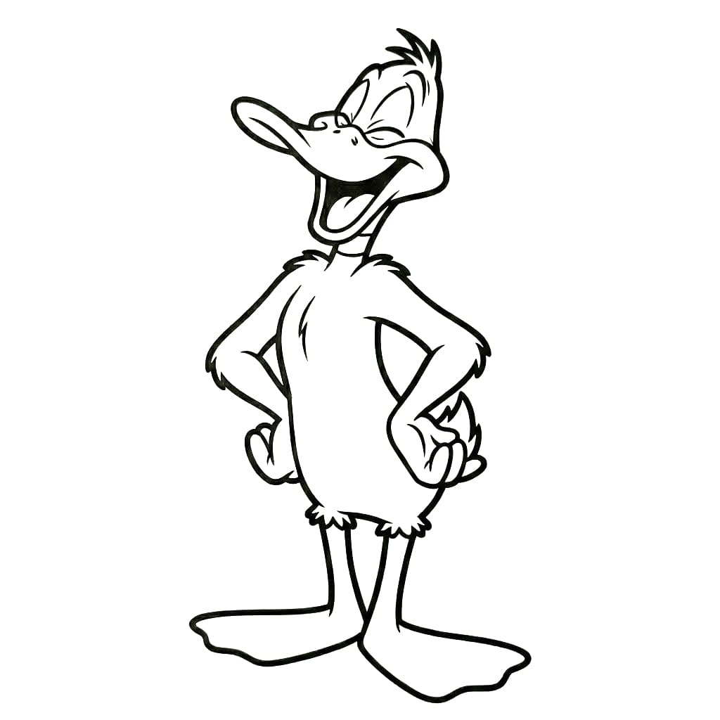 ζωγραφική Γέλιο του Ντάφι Ντακ