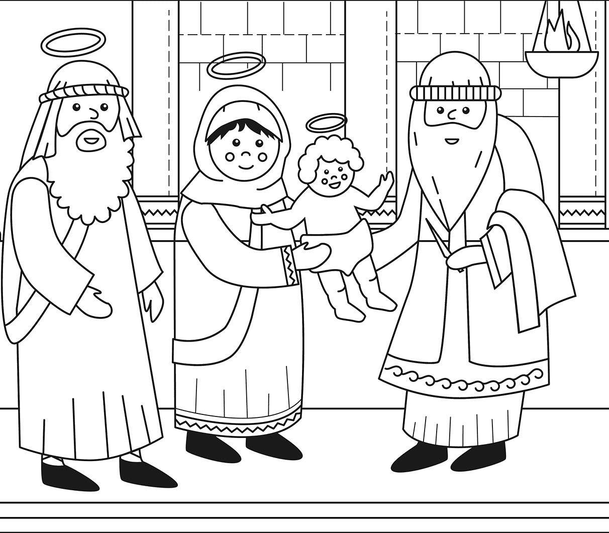 ζωγραφική Η Περιτομή του Χριστού