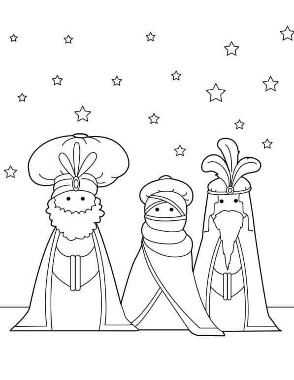 ζωγραφική Ημέρα των Τριών Βασιλέων